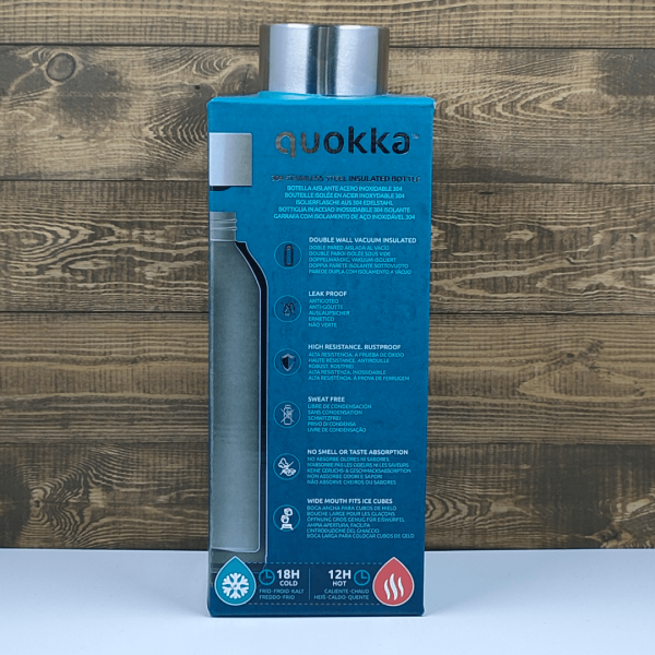 Botella Steel Solid Seashore 510ml Quokka