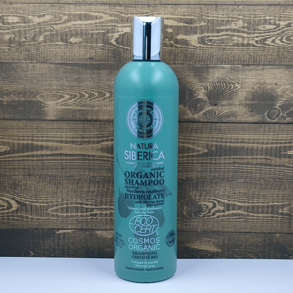 Champú volumen y frescor cabello graso 400ml Natura Siberica