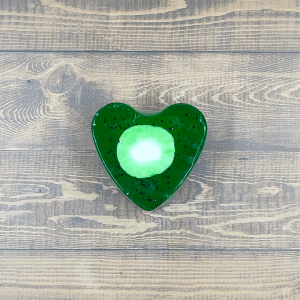 Corazón de jabón de glicerina aroma kiwi 85g Essence&Soul