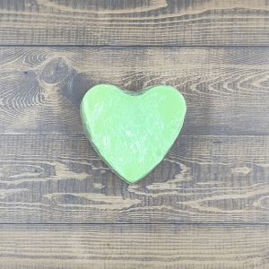 Corazón de jabón de glicerina aroma melón 85g Essence&Soul