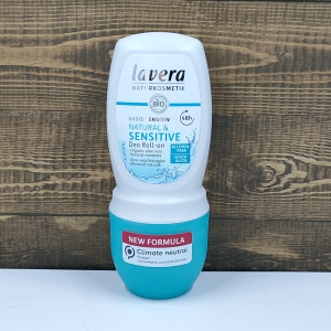 Desodorante roll-on basis sensitiv & natural 50ml Lavera