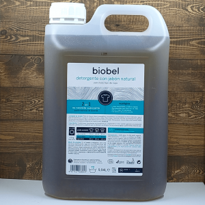 Detergente con jabón natural lavanda 5L Biobel