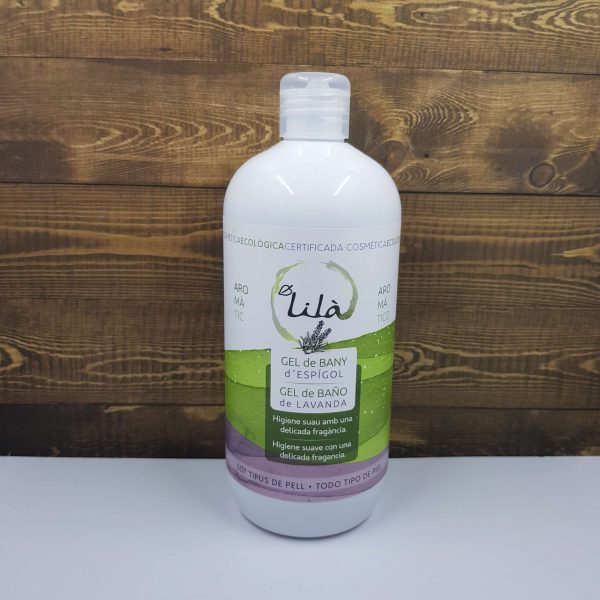 Gel de baño lavanda 500ml Lilà Cosmètics