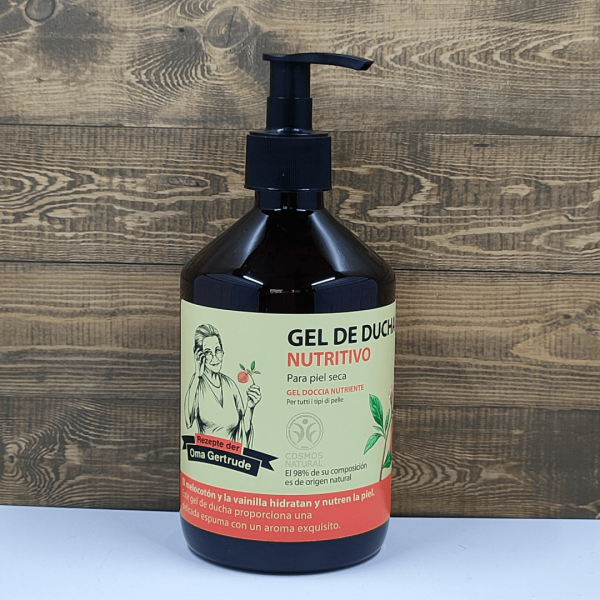 Gel ducha nutritivo piel seca 500ml Oma Gertrude