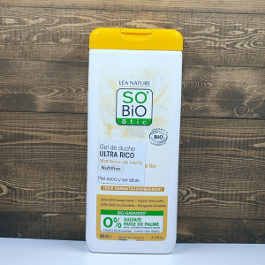 Gel ducha ultra rico nutritivo aceite karité Bio 650ml So' Bio Etic