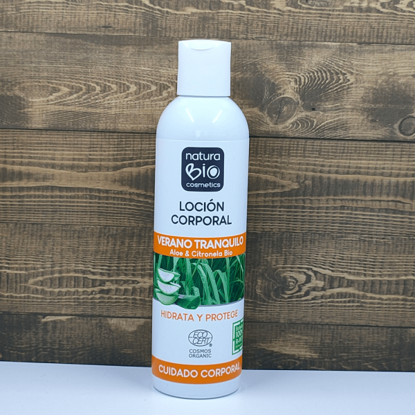 Loción corporal verano tranquilo citronela 250ml NaturaBio