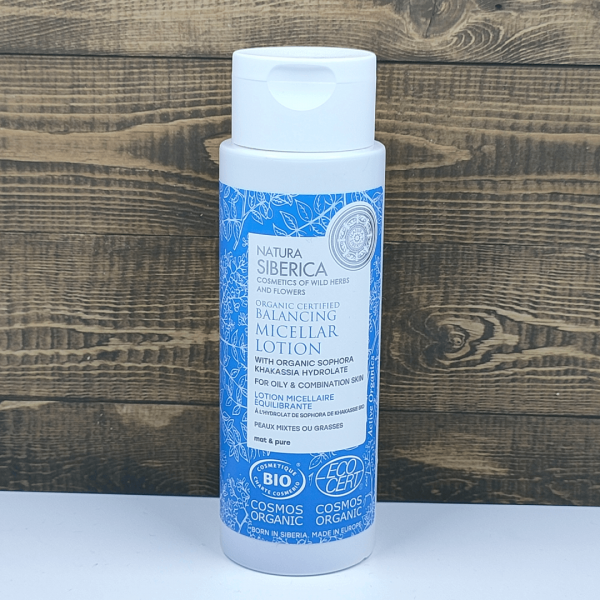 Loción micelar equilibrante piel grasa 150ml Natura Siberica